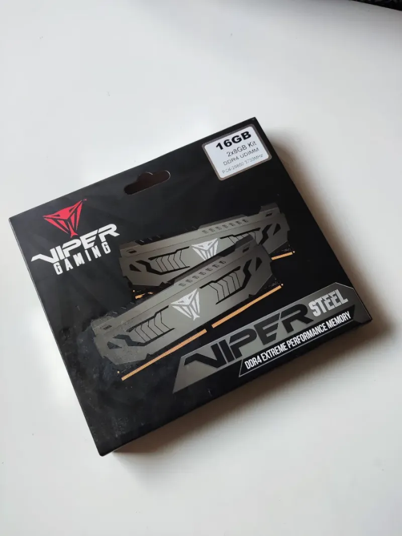 Memoria RAM Viper Steel DDR4 16GB (2x8GB) 3866MHz