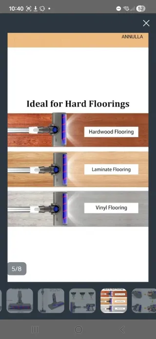 Spazzola Rullo Morbido Dyson V6