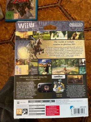 Zelda Twilight Princess HD Wii U + Amiibo