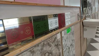 Cerámica decorativa de 20x20 a 3 euros por pieza.