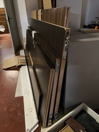 Puertas correderas con pestillo macizas