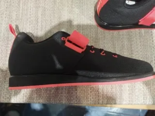 Zapatillas Halterofilia Adidas Negras y Naranjas