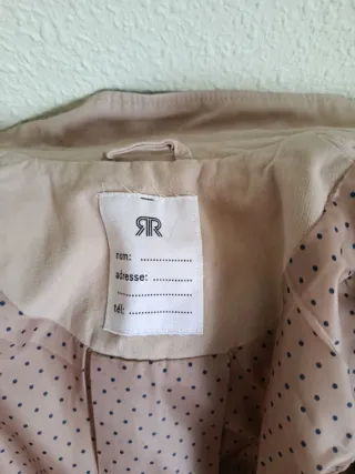 Abrigo trench niña La Redoute 7-8 años