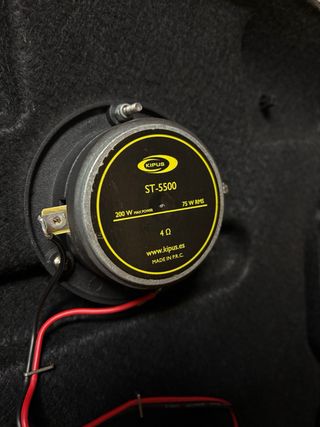 Bandeja Altavoces y Subwoofer Alpine