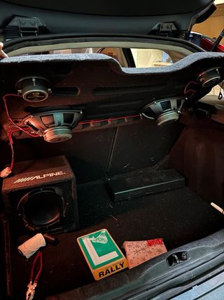 Bandeja Altavoces y Subwoofer Alpine