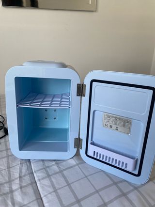 Nevera portátil Flamingueo azul