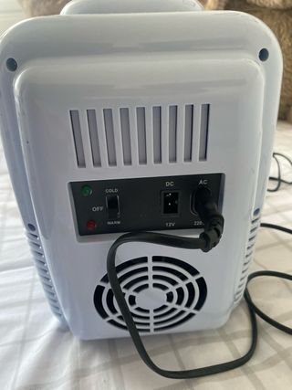 Nevera portátil Flamingueo azul