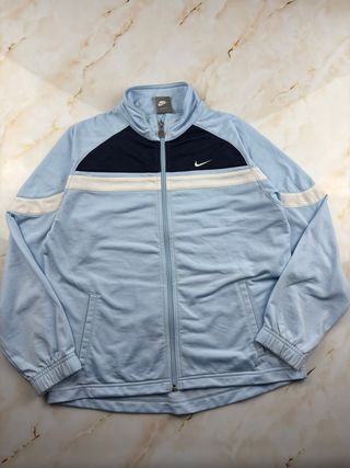 Giacca Nike Celeste Vintage - Swoosh Ricam