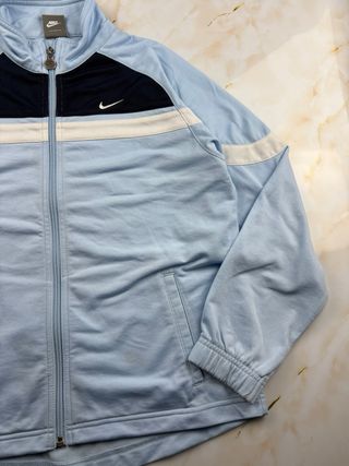 Giacca Nike Celeste Vintage - Swoosh Ricam