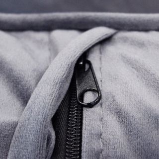 Divano a 2 posti in Velluto Moderno Grigio Scuro