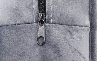 Divano a 2 posti in Velluto Moderno Grigio Scuro