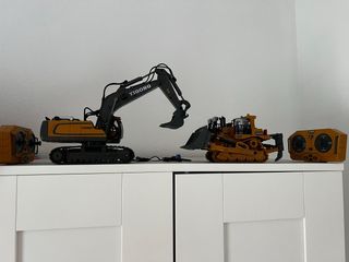 Excavadora y Bulldozer RC