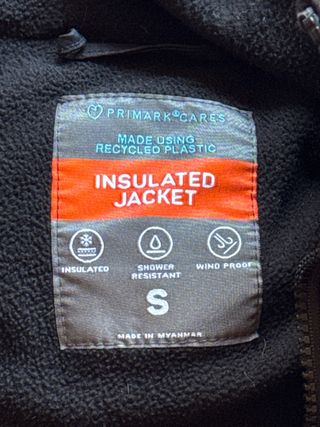 Chaquetón acolchado Primark gris negro | Primark