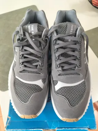 Adidas Scarpe Grigie Bianche Uomo Donna