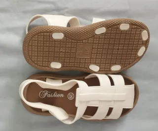 Sandalias unisex Talla 29 Blancas