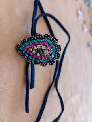 Conjunto Bisutería Vintage libélula y Anillo