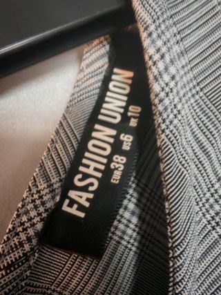 Vestito Fashion Union Petite a quadri