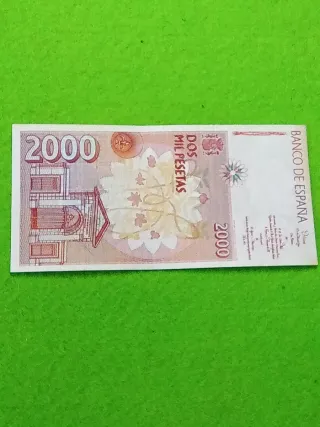 Billete 2000 Pesetas España 1992