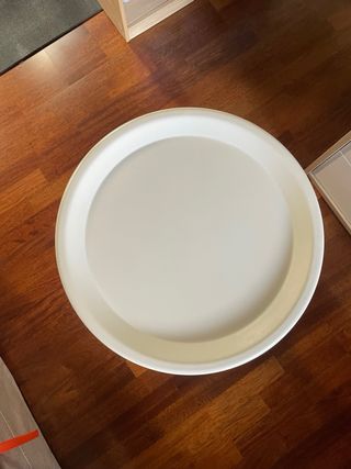 Mesa auxiliar mimbre Ikea