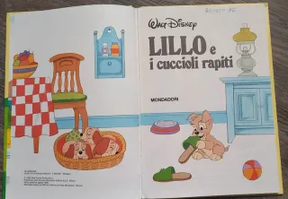 Raro Disney Lillo 1986 + Bilancio Mondadori 1985
