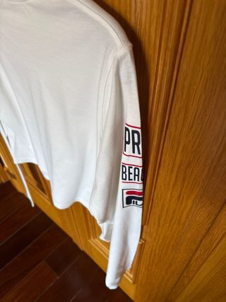 Camiseta Fila manga larga blanca talla S
