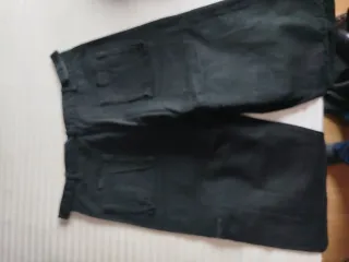 Pantalón cargo hombre negro ,se puede hacer cortos