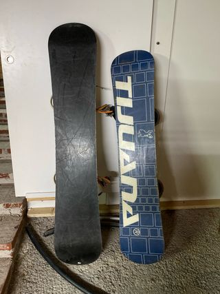 Tabla Snowboard Completa con Fijaciones