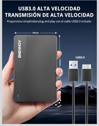 Disco Duro Externo BNEHHOV 500GB