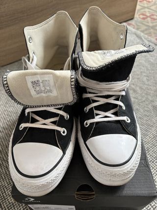 Converse All Star Plataforma Negras