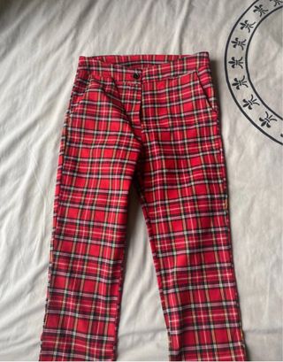 Pantalón cuadros