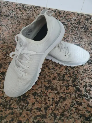 Zapatillas Reebok Talla 39 Blancas tipo calcetín