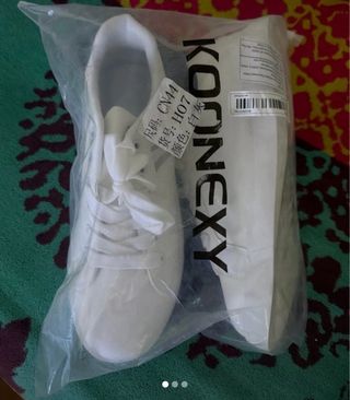 Sneakers KOONEXY Uomo Taglia 44 Bianche