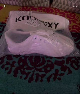 Sneakers KOONEXY Uomo Taglia 44 Bianche