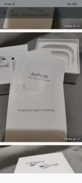 Airpods Apple Blancos