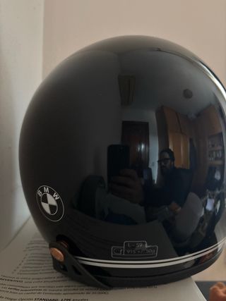 Casco BMW Bowler Talla L Negro Brillante