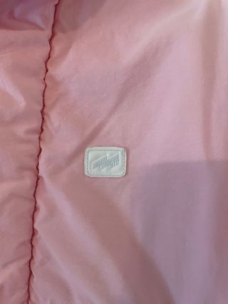 Plumífero rosa mujer