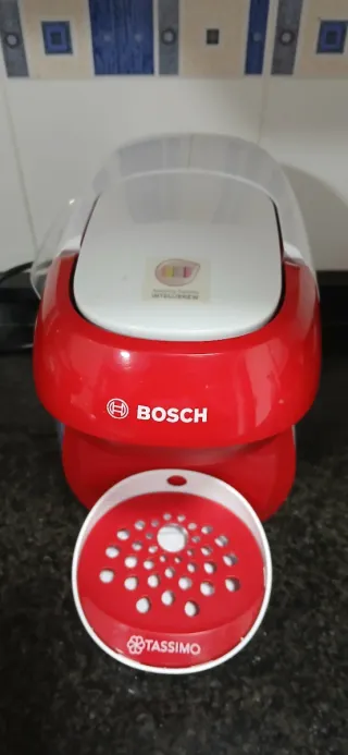 Cafetera Bosch Tassimo Roja