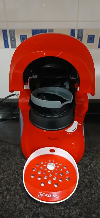Cafetera Bosch Tassimo Roja