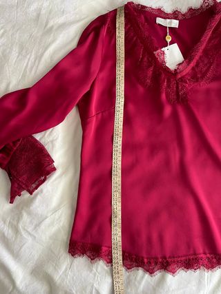 Blusa lencera nueva Javier Simorra The Collection