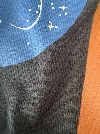 Camiseta NASA Hombre Negra