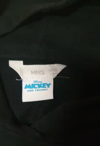 Polerón Negro Minnie Let's Go To Hollywood