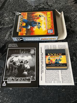 Ninja Gaiden III Atari Lynx Video Game Card