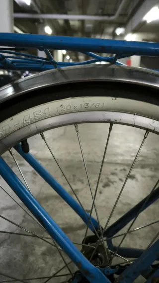 Bicicleta BH Azul Vintage