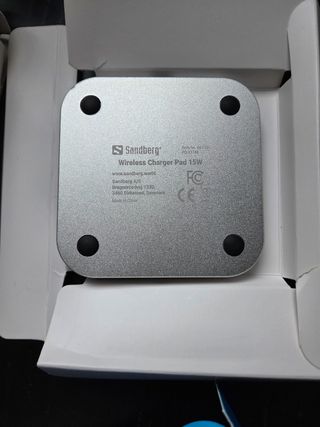 Cargador Inalámbrico Sandberg 15W QI