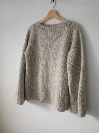 Jersey lana 50% beige