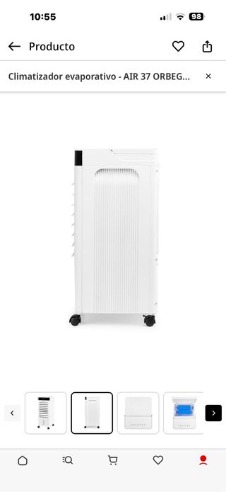 Climatizador Evaporativo Orbegozo AIR 37