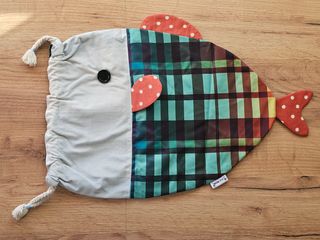 Bolsito pez hecho a mano | Neceser original