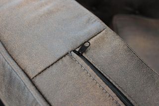 Divano Vintage 2 Posti Ecopelle Marrone Inglese