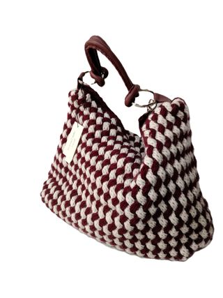 Borsa Teresa Cambi tessuto fantasia