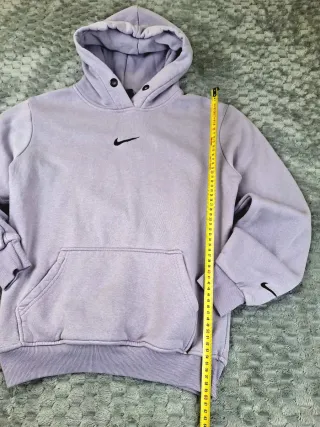 Sudadera  Morada Y2K Swoosh Talla M